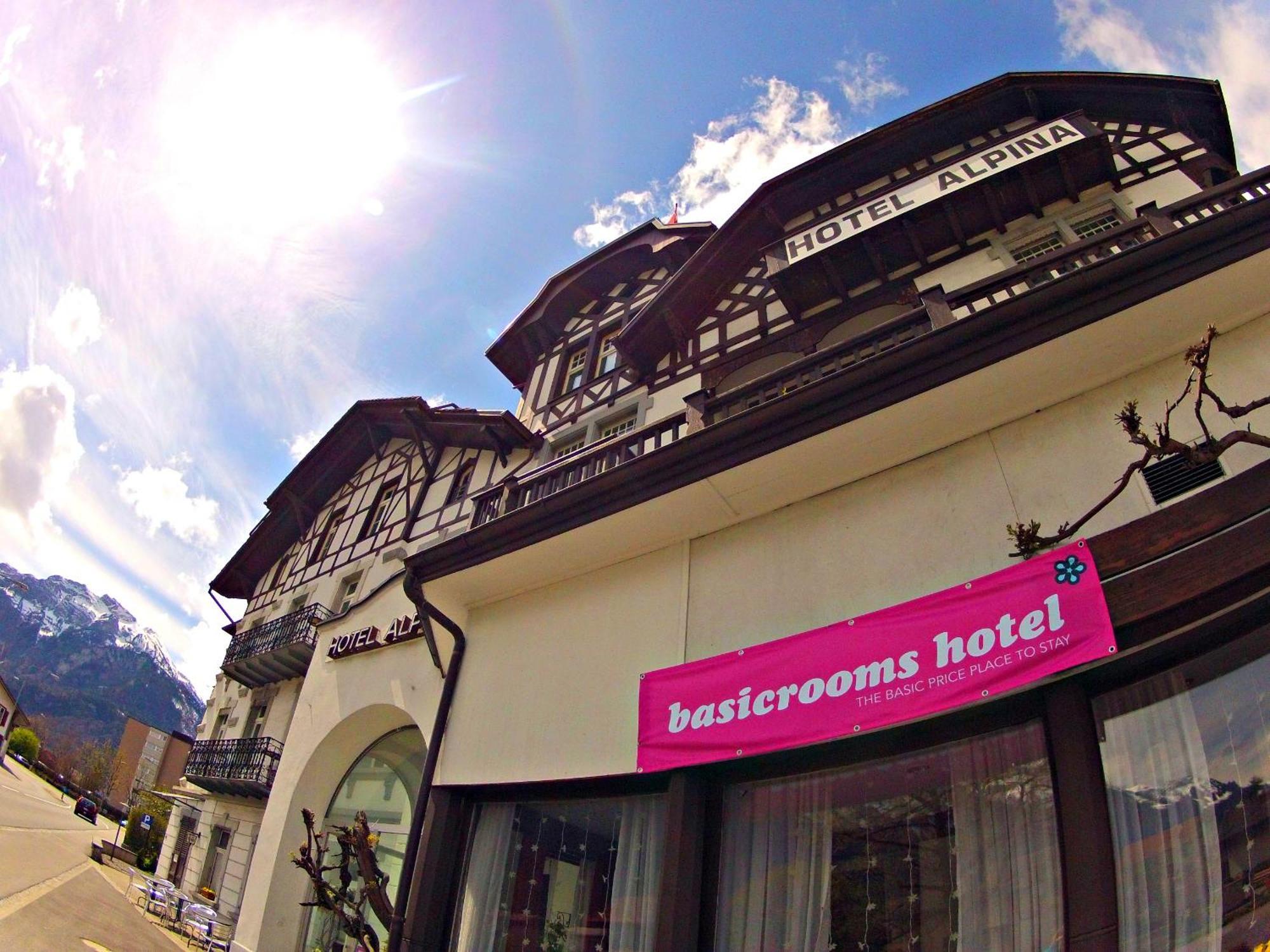 Basicrooms Hotel Unterseen Exterior photo